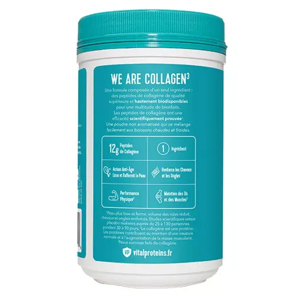 Pó de colágeno marinho Vital Proteins 221g