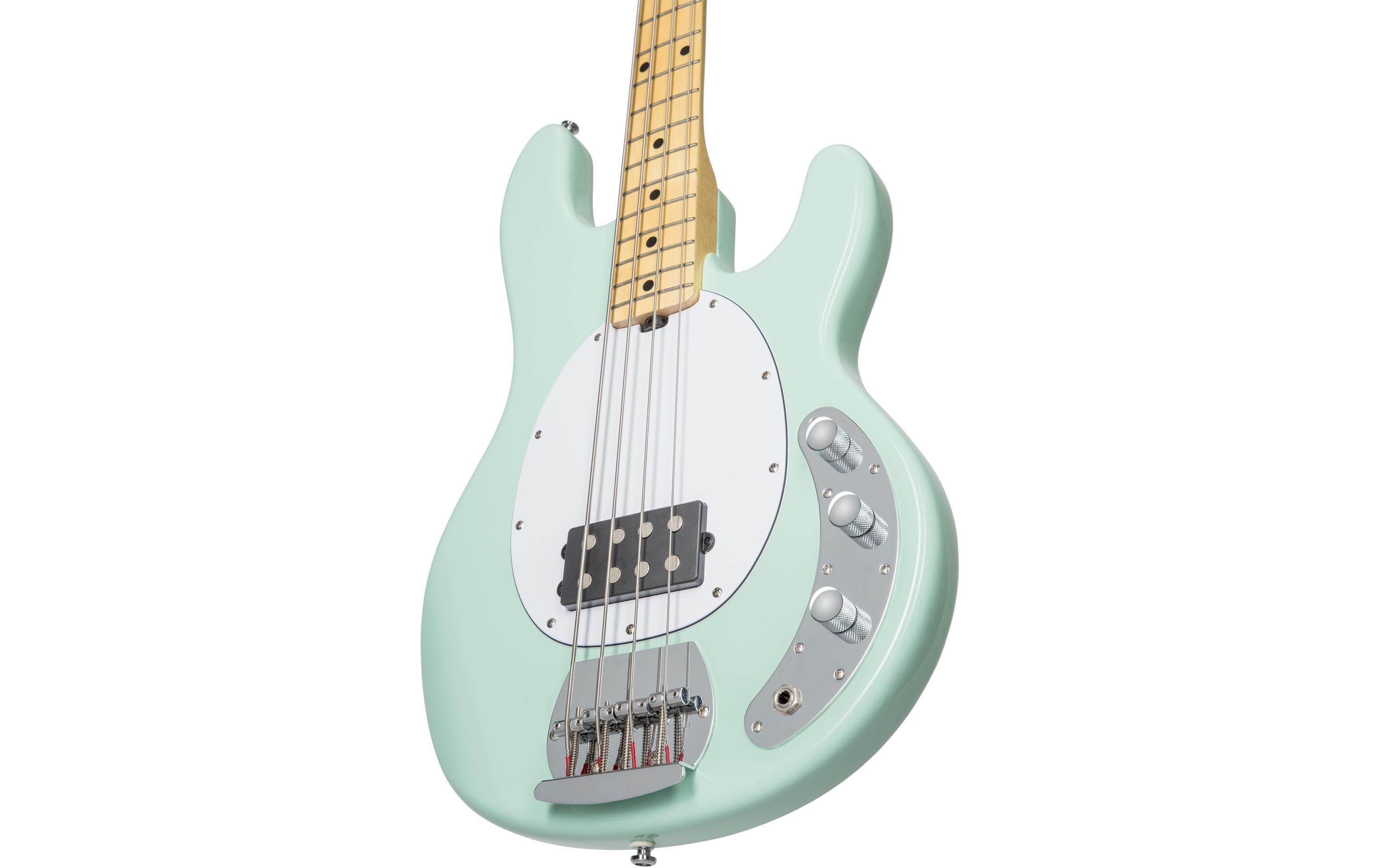 E-Bass StingRay Ray4 – Mint Green<br>4-seitiger Bass mit Aktivelektronik und einem Humbucker