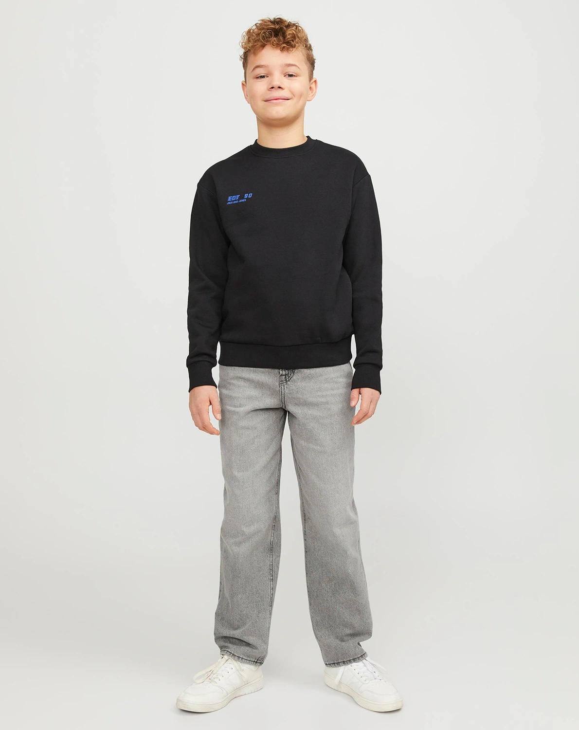 Jeans JJICHRIS JJORIGINAL MF 92 in grey denim