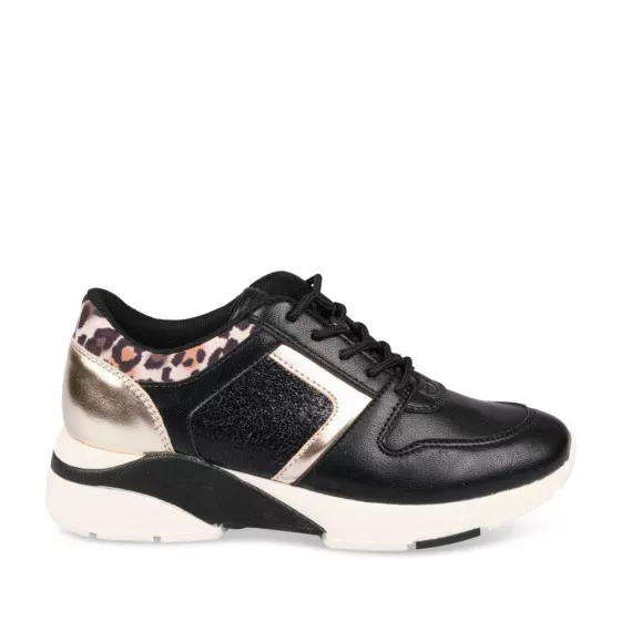 Baskets NOIR ACTIVE FASHION