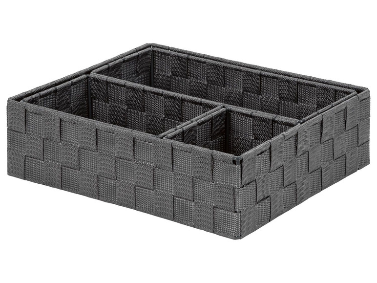 Opbergmand, set van 4
