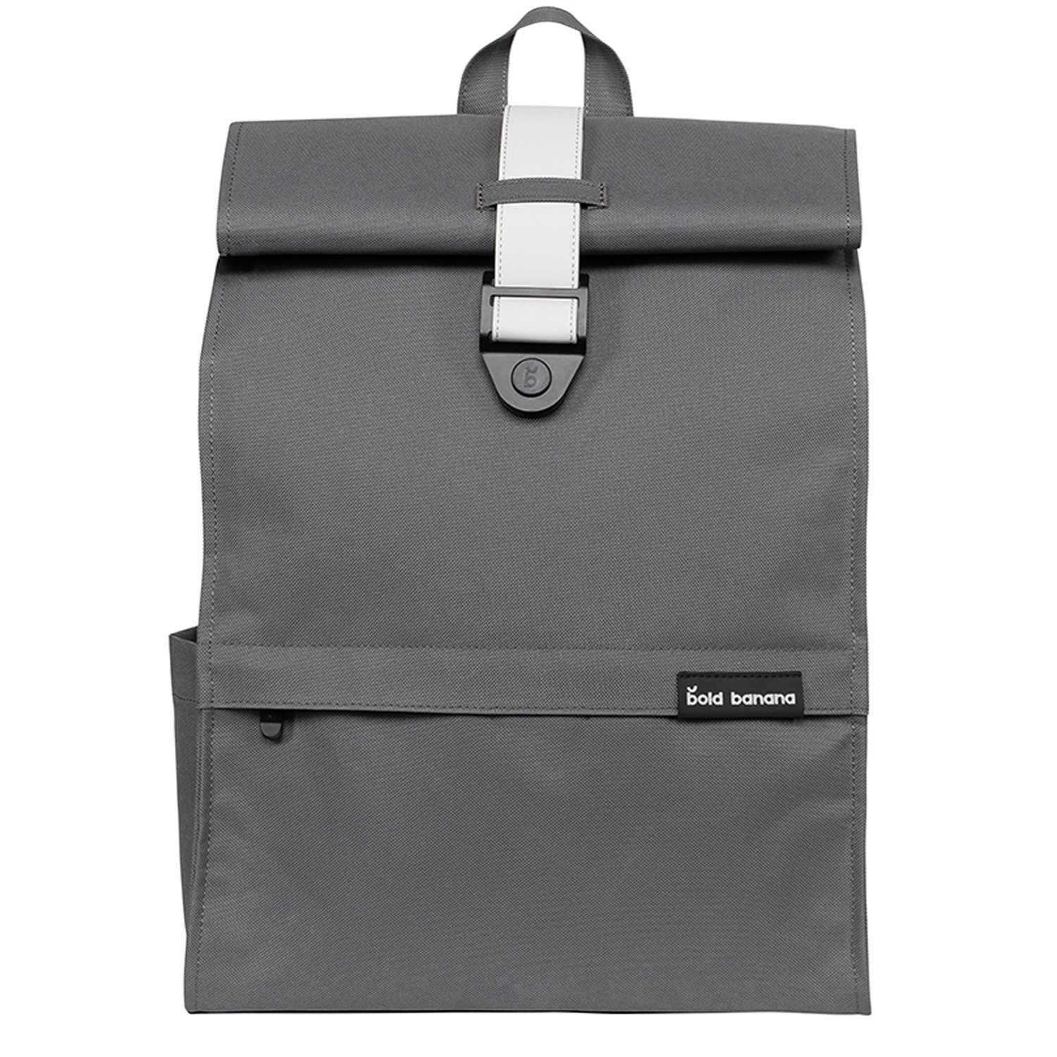 Bold Banana Roll Top Backpack grey gravity