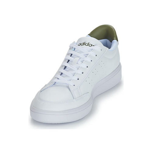 Adidas Sportswear - NOVA COURT - Blanc / Kaki