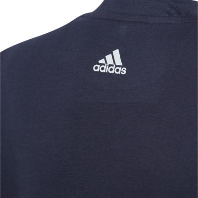 Adidas SportswearEssentials Two-Color Big Logo Shirt - blau