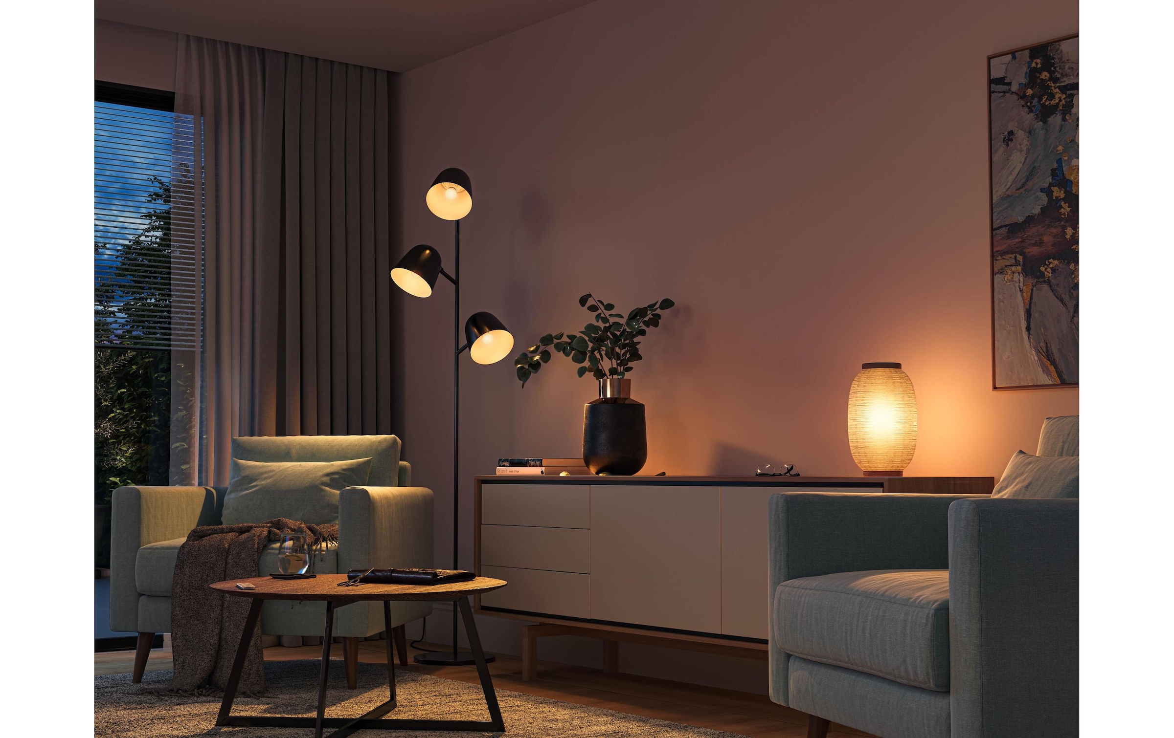 Philips Hue LED-Leuchtmittel »White Ambilight« E14