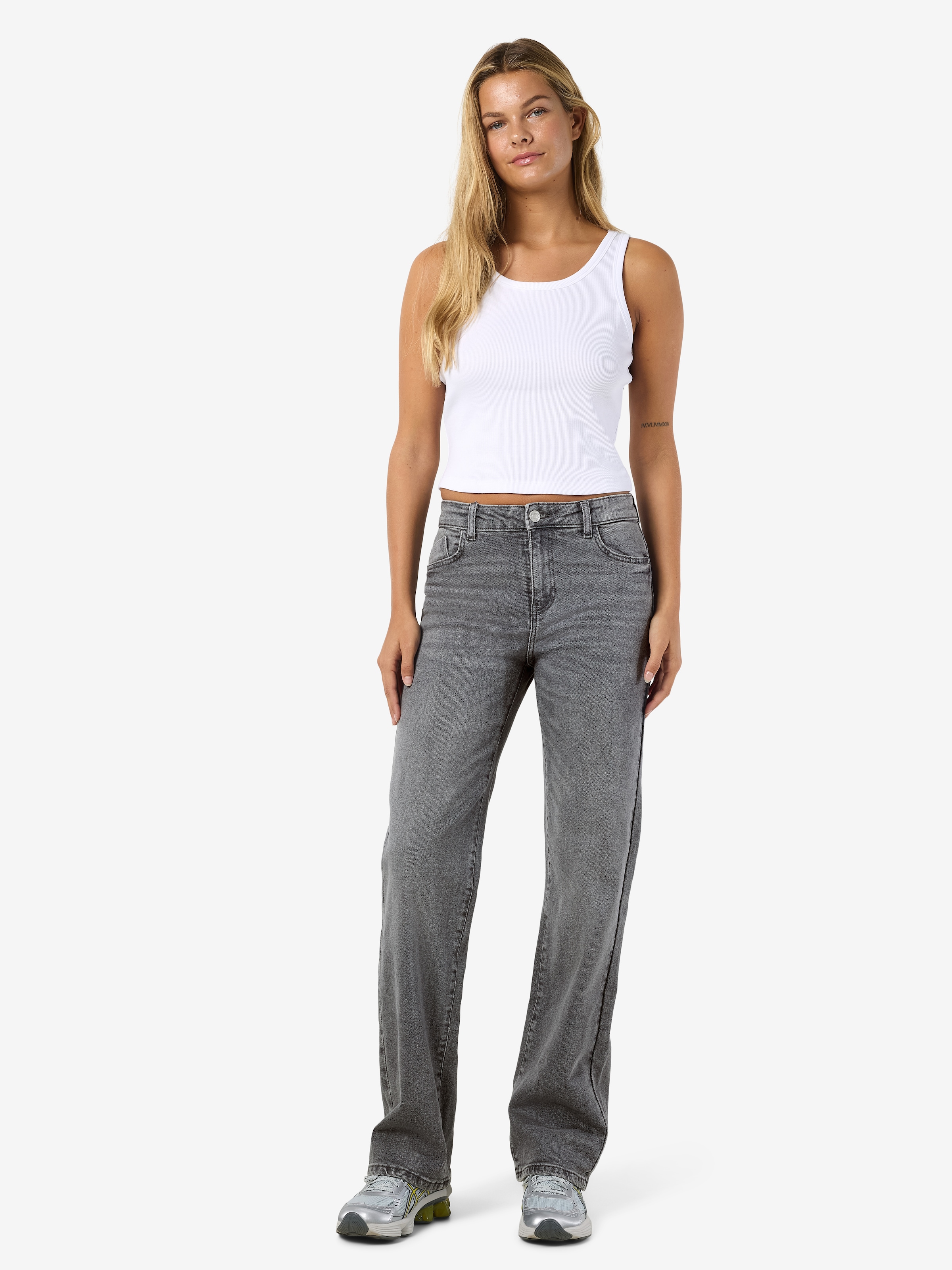 Noisy may Straight-Jeans »NMYOLANDA NW WIDE JEANS AZ371DG NOOS«