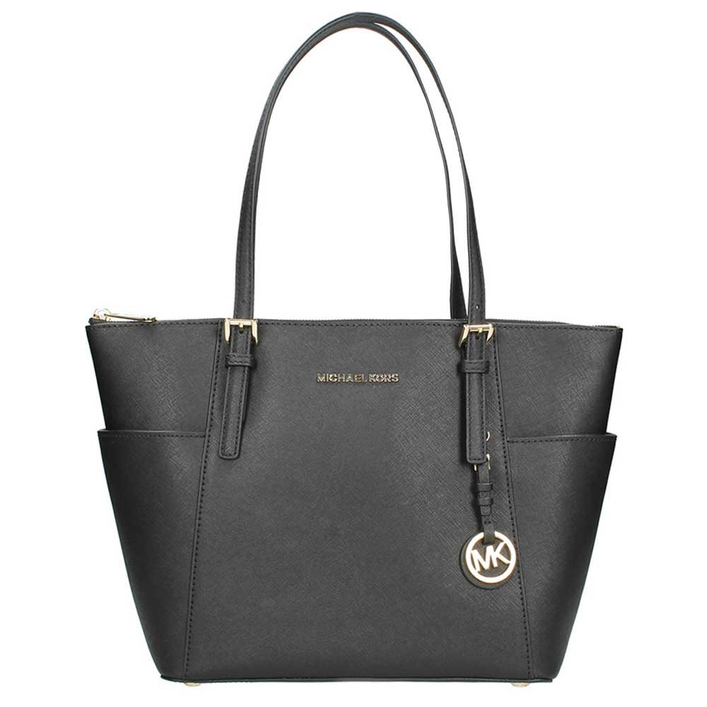 Michael Kors Jet Set Item Top Zip Tote black