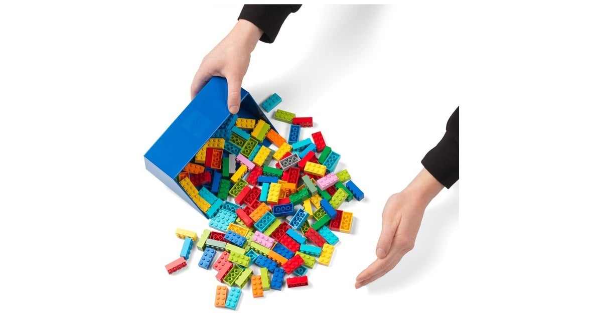 Room CopenhagenLEGO Brick Scooper Set 2-delig opbergdoos  (Rood/blauw)