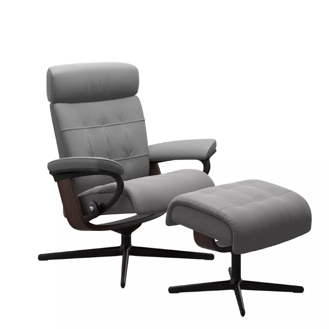 Sessel mit Hocker Erik Cross