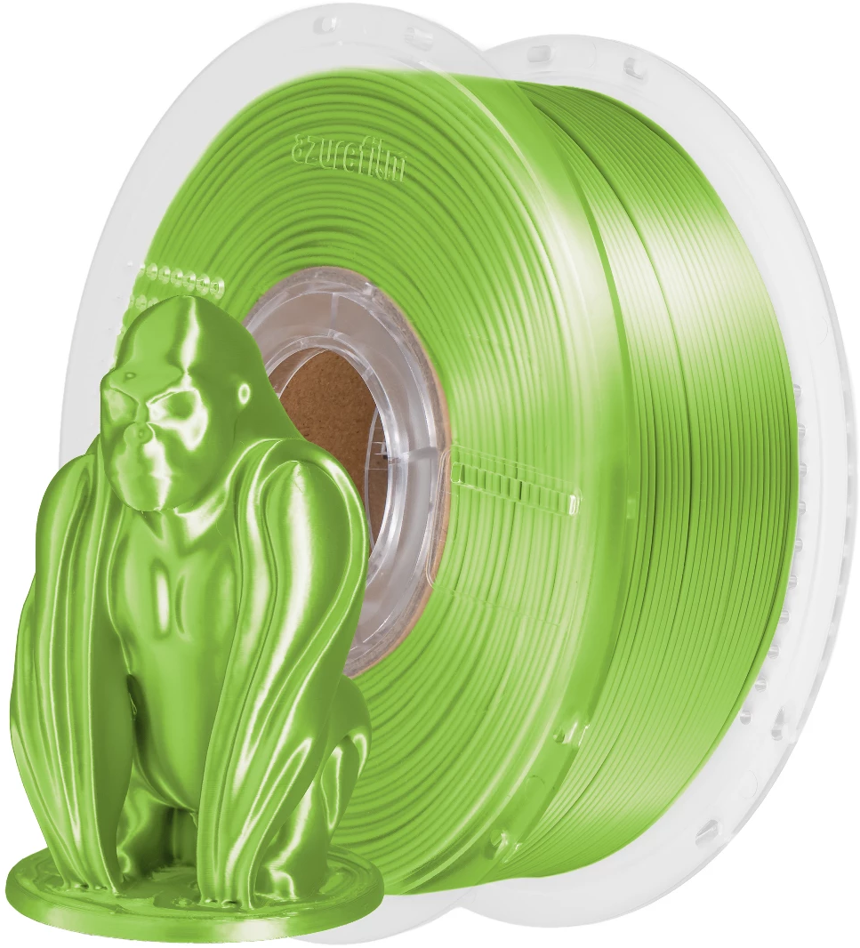 AzureFilm  PLA Silk Pistachio Green, 1,75 mm / 1000 g    PLA-Material mit seidigem Finish