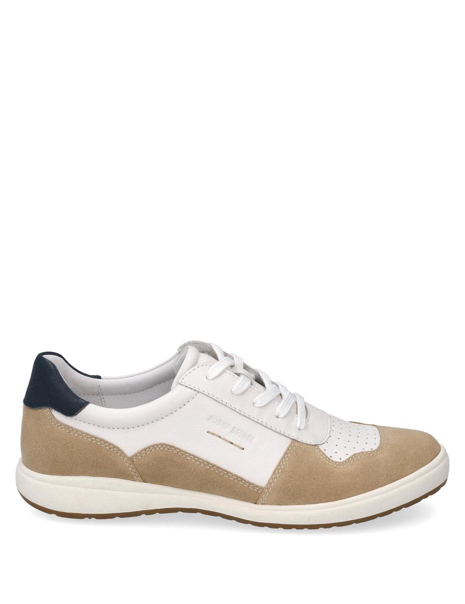 Sneaker Caren 49, weiss-beige