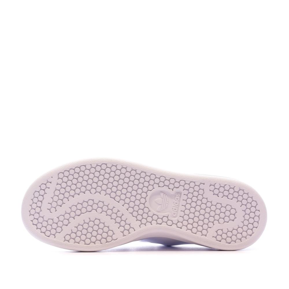 Adidas Stan Smith Baskets Blanc/Rose Fille Adidas