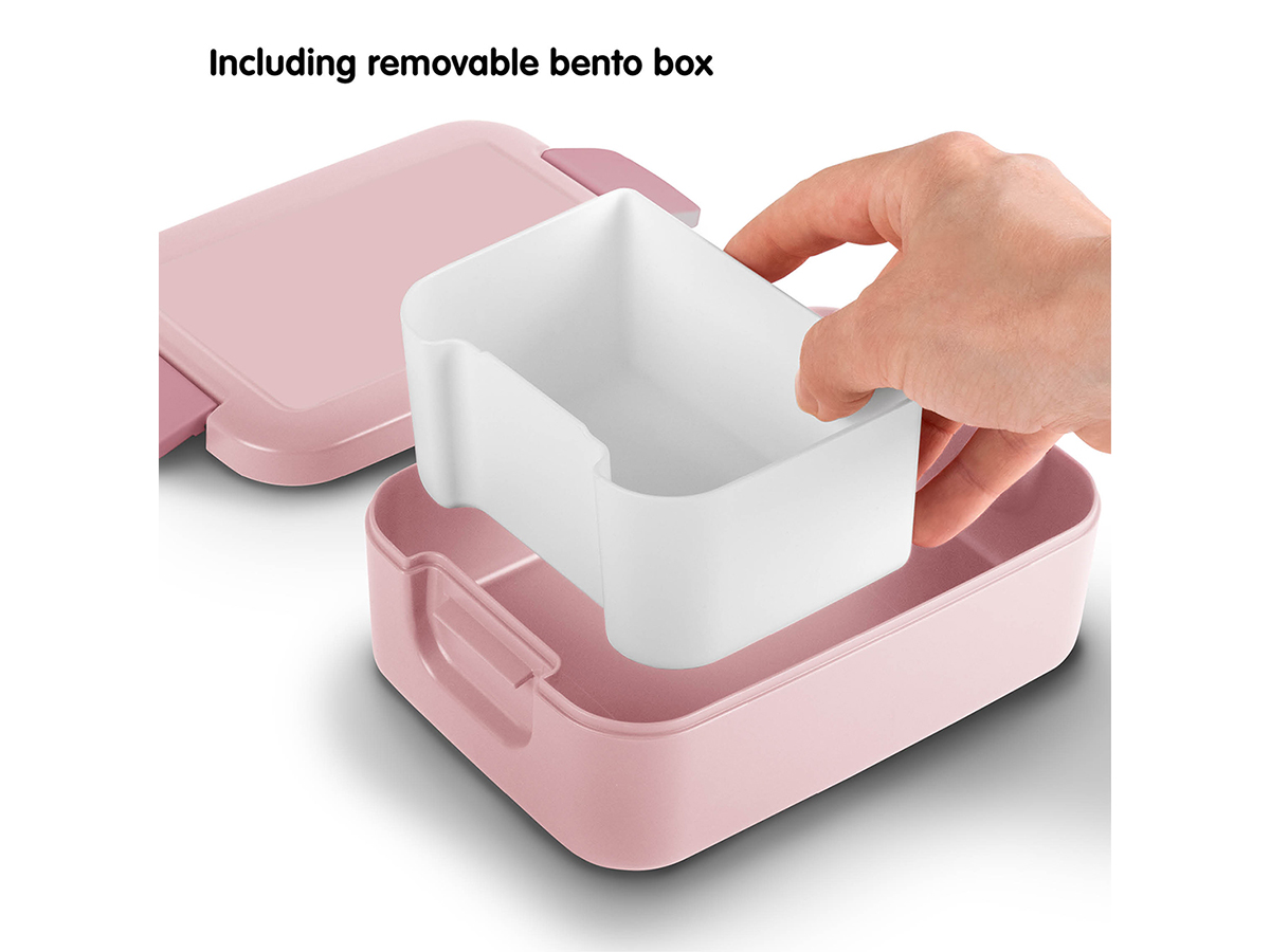 Sunware sigma home food set van 2 broodtrommel - roze