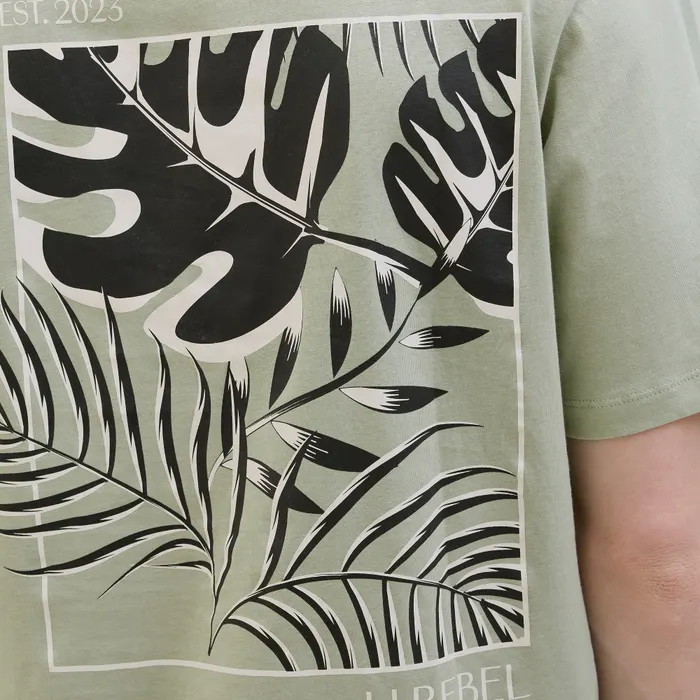 JJ Rebel Bloom Crew Shirt Heren