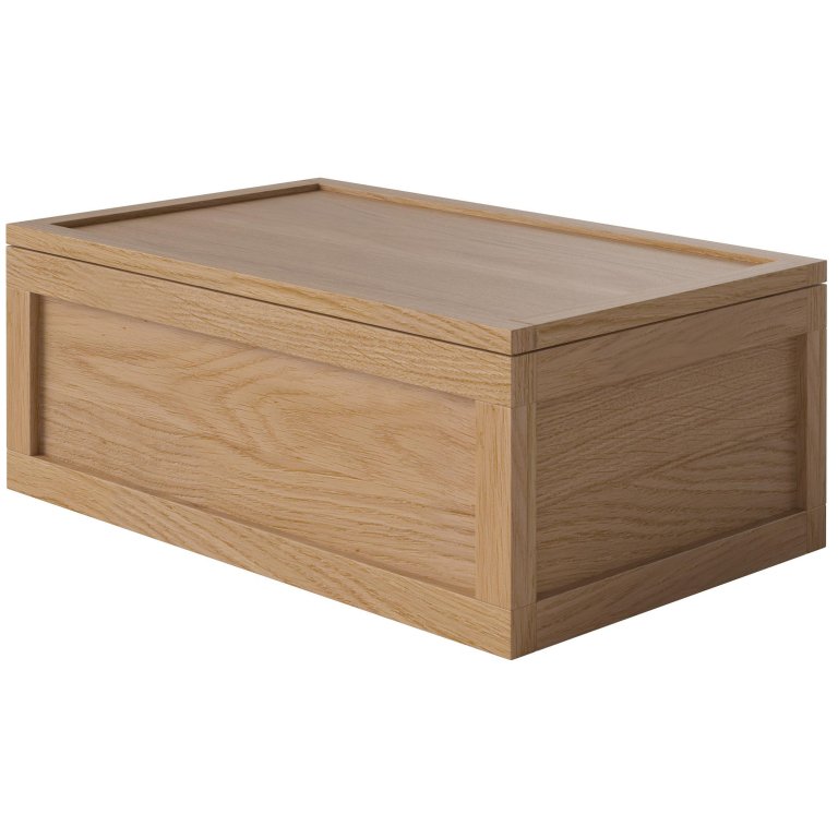 Bolia Norie opbergdoos hout naturel geolied eiken
