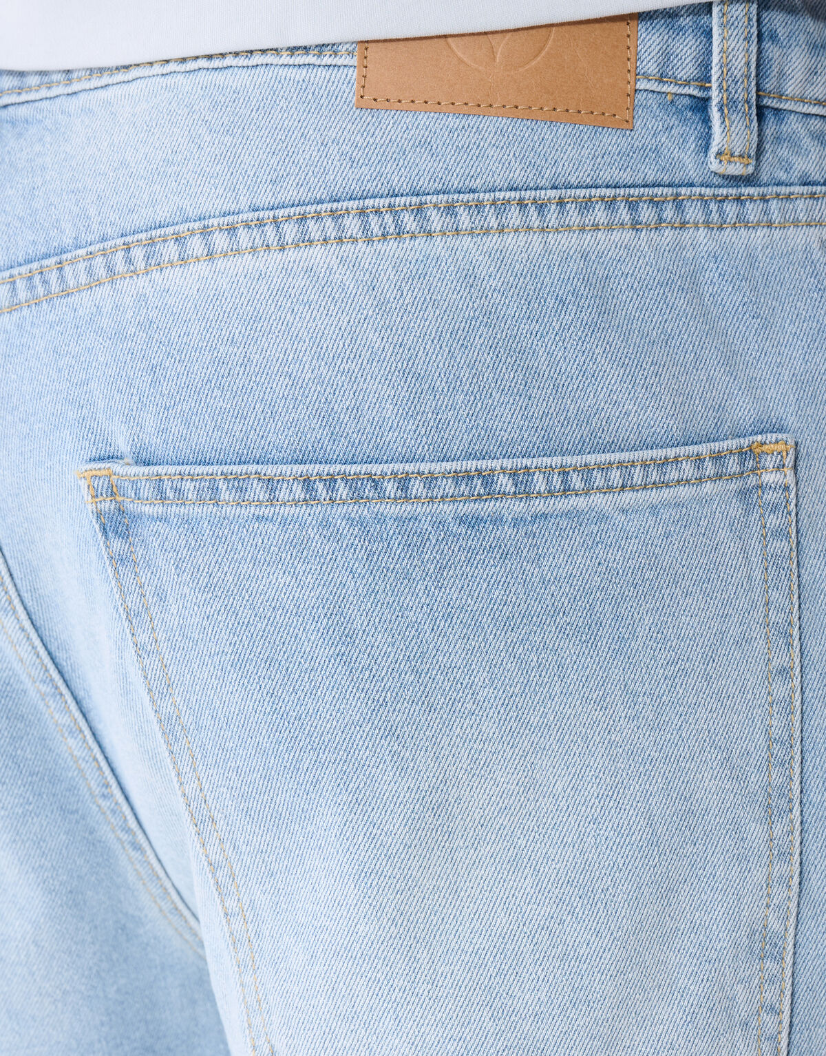 Baggy Fit Jeans Bleached L32