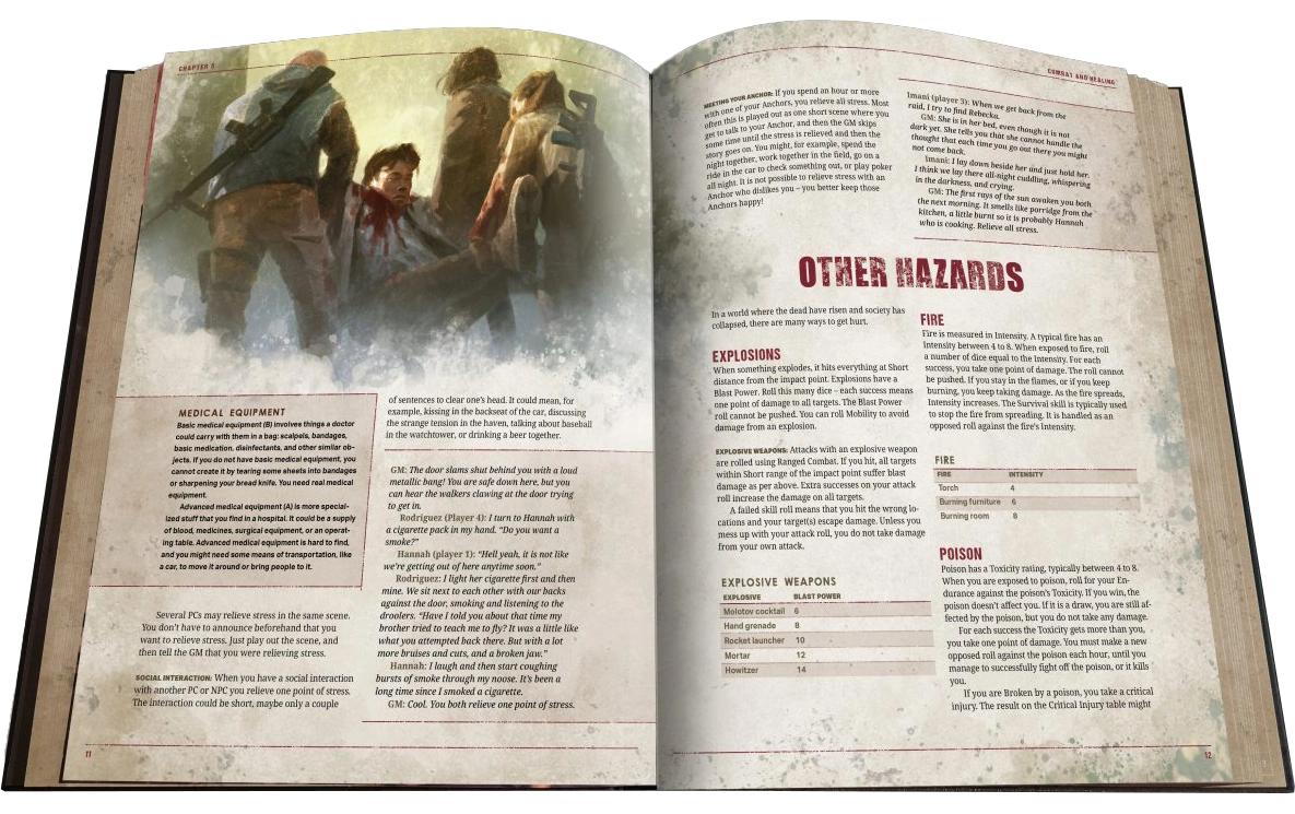 Regelwerk The Walking Dead Universe RPG Core Rules -EN-Regelbuch