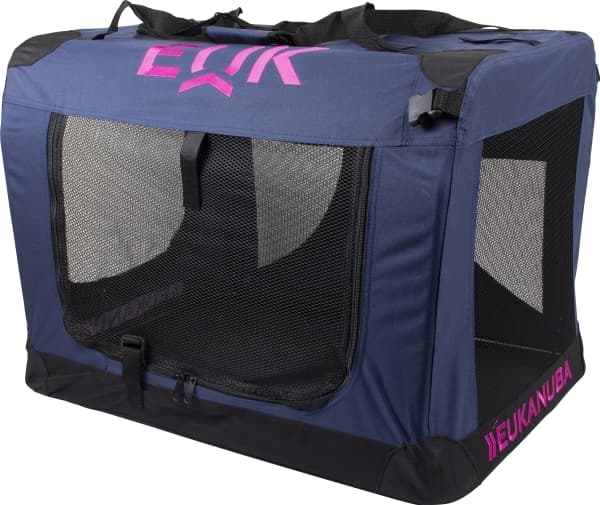 Eukanuba Pet Soft Crate, 102x69x69 cm, blå/sort XXXL