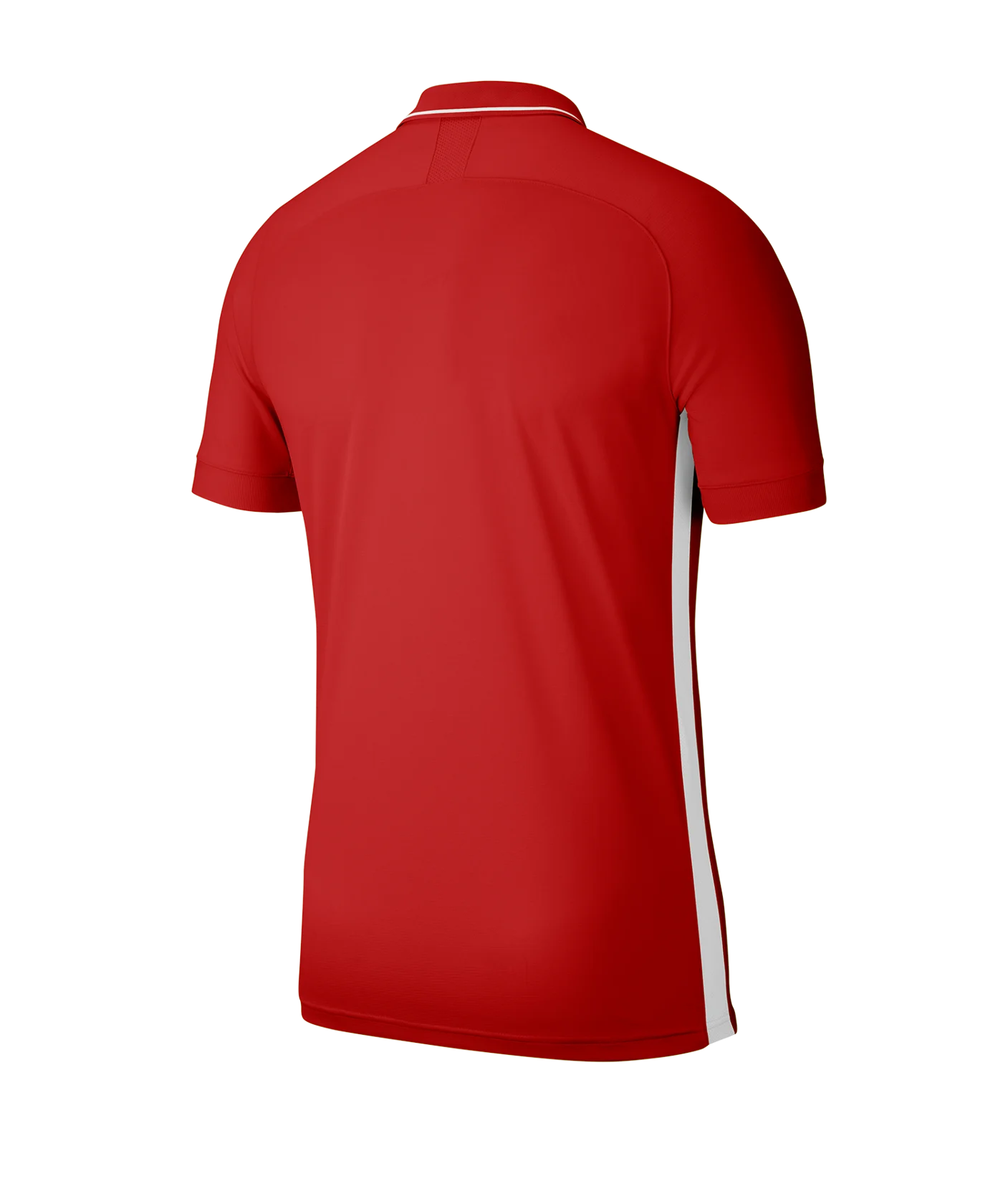 Nike Academy 19 Poloshirt Rot Weiss F657