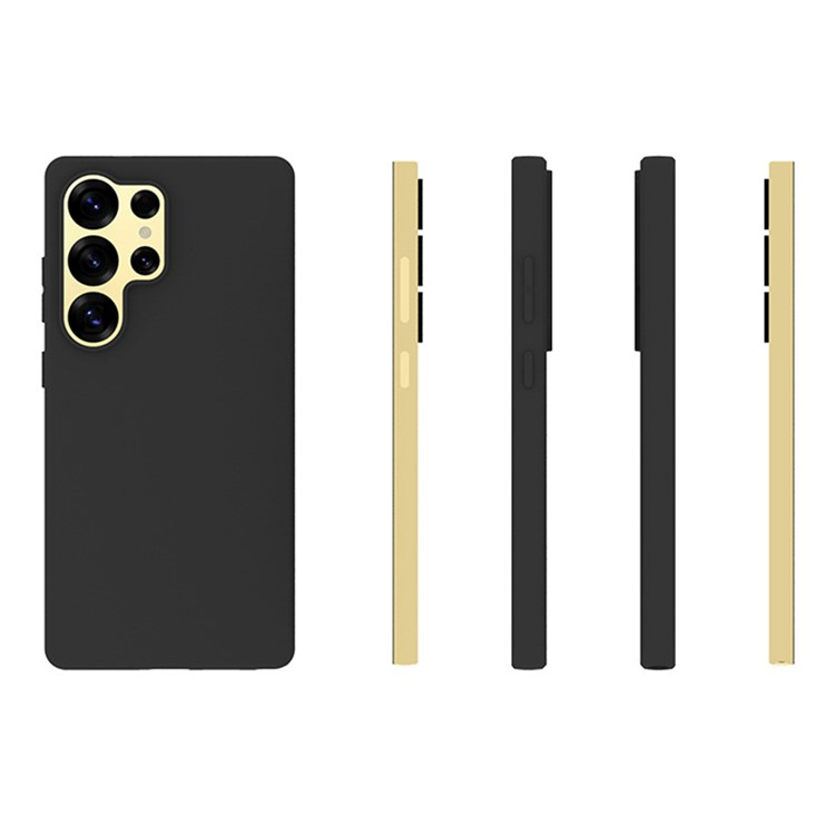 Samsung Galaxy S25 Gummi Case Hülle Matt - Schwarz