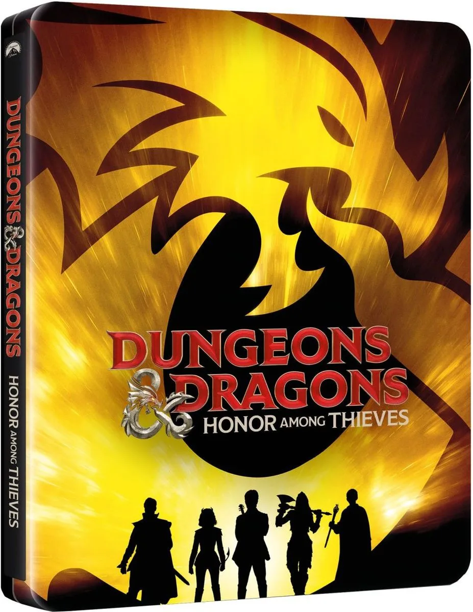 Donjons & Dragons : l'honneur des voleurs - Steelbook Édition limitée (Blu-ray UHD 4K   Blu-ray) Disques Blu-ray films