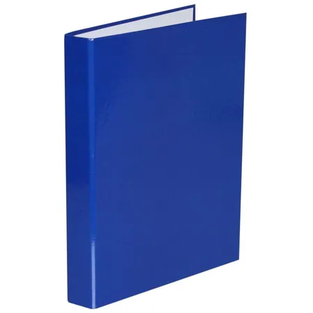 Idena Schulringbuch A4 2 Ringe, blau glänzend