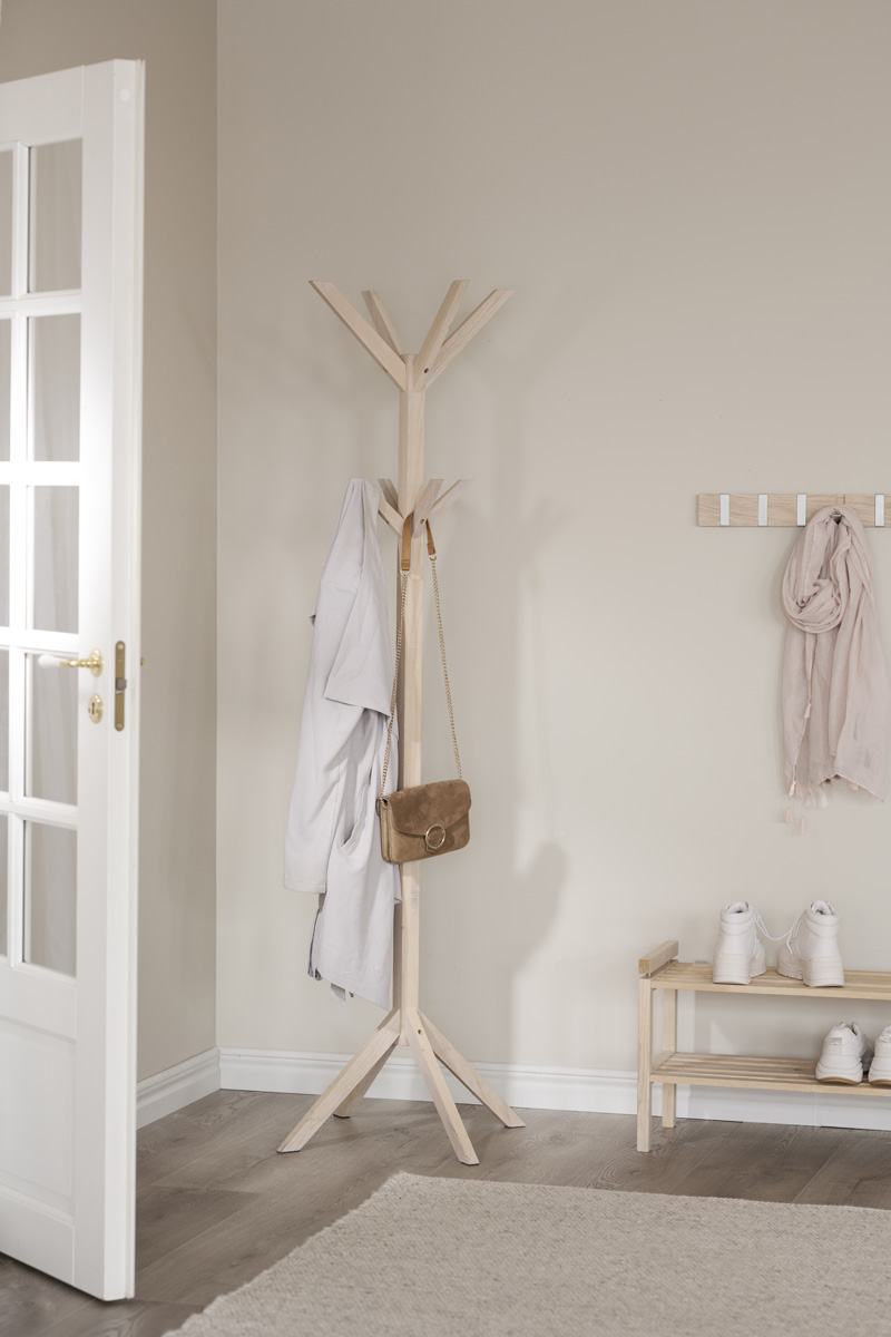 Schoenenrek Confetti hout Naturel