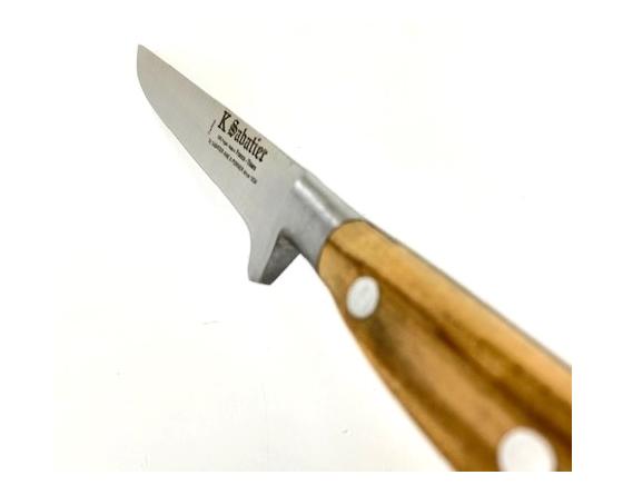 Désosser 13 cm - Acier Carbone - Manche Olivier Couteaux de cuisine professionnel