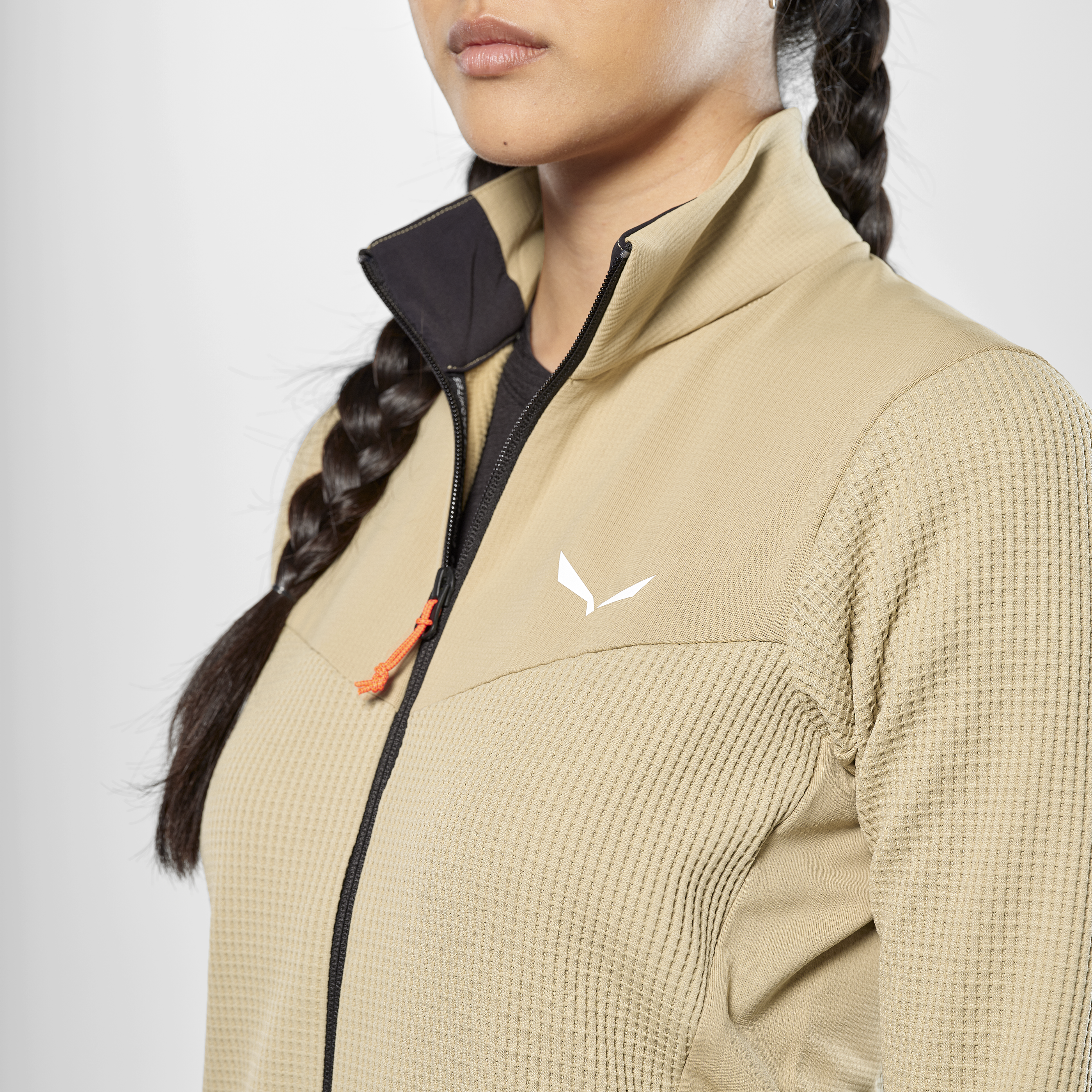 Puez Waffle Hybrid Polarlite Jacke Damen