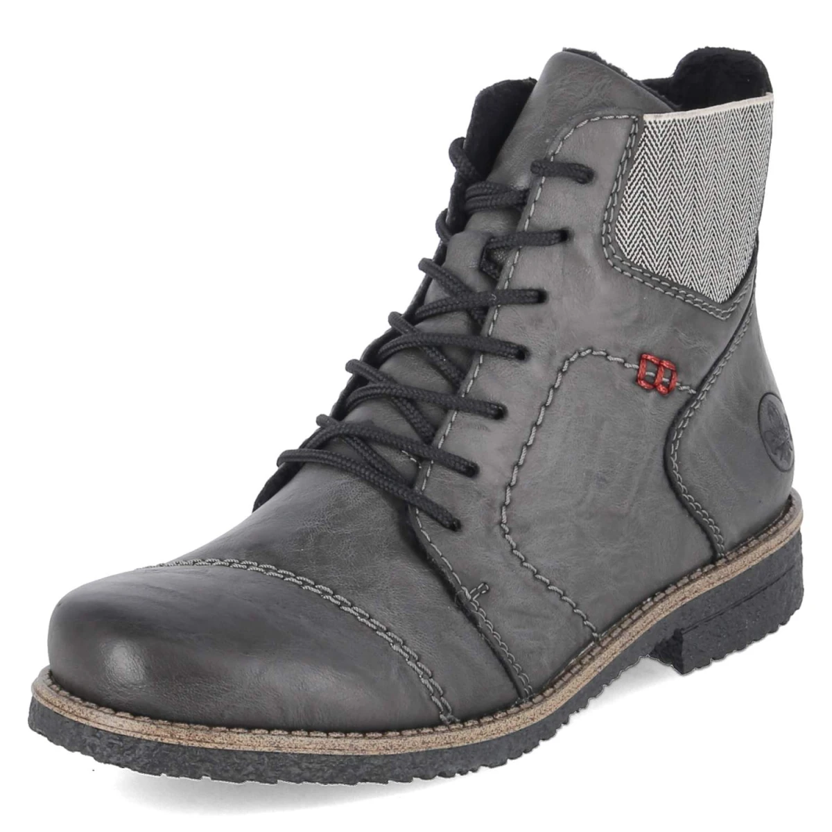 RiekerSchnürboots - grau