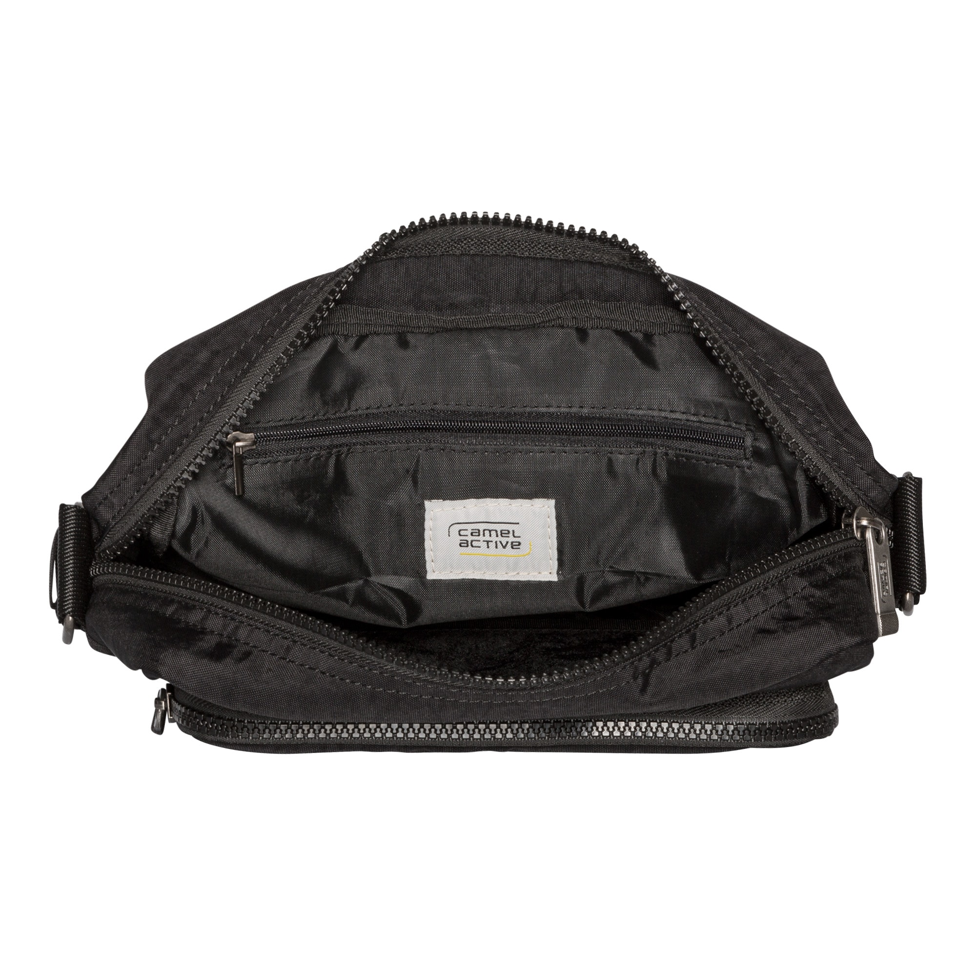 camel active Umhängetasche »Journey« aus leichtem robusten Nylon, funktional perfekt für alle Lebenslagen