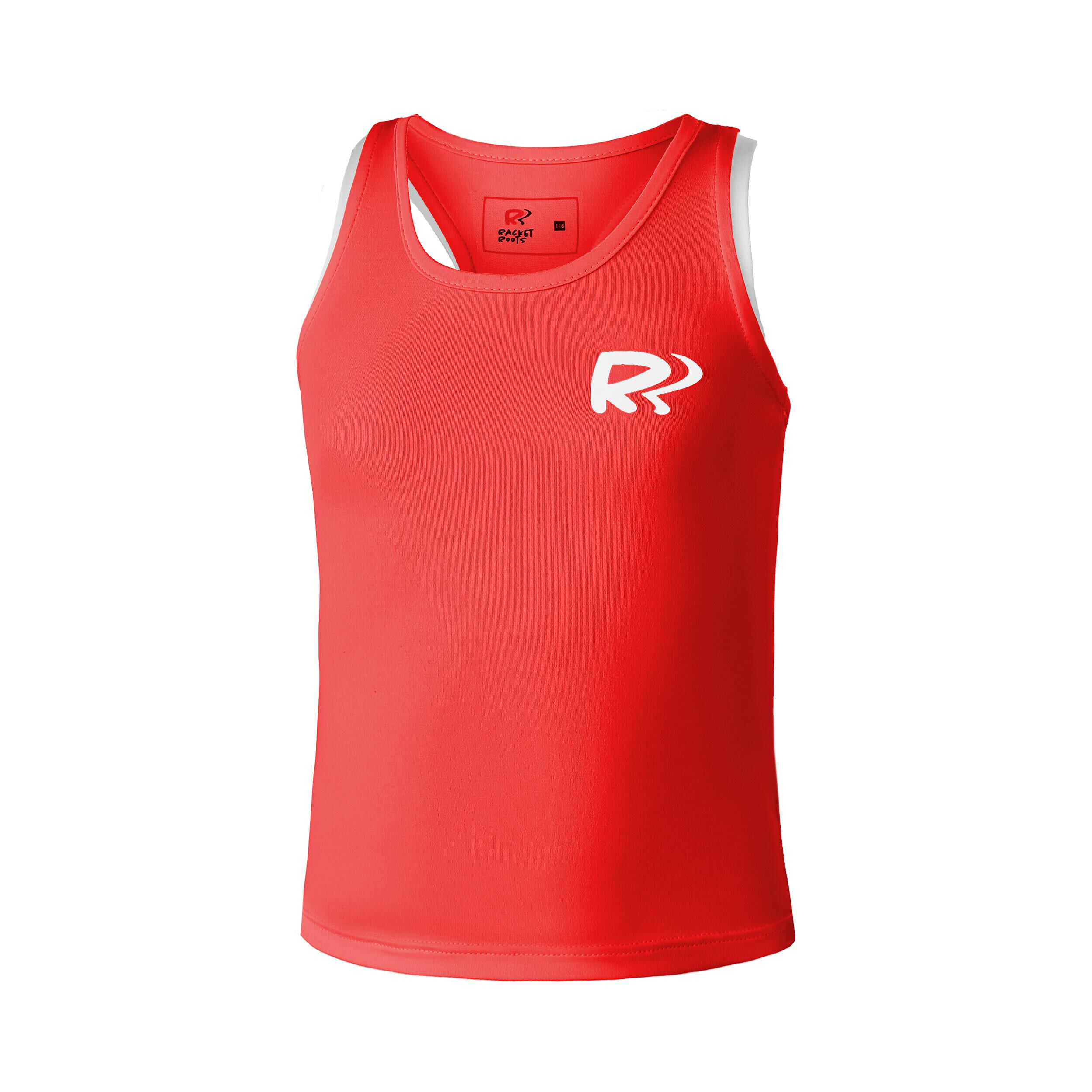 Racket Roots Teamline Débardeur Tank Top Filles - Rouge