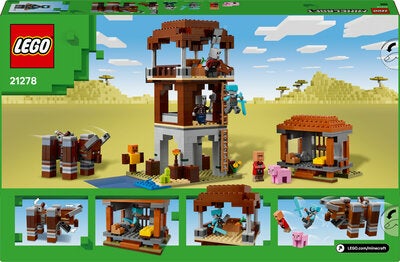 LEGO Minecraft 21278 Røvernes utpost og olmt beist