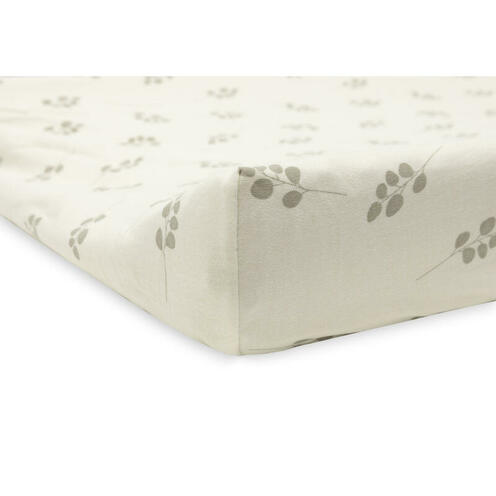 Housse Matelas à Langer Jersey 50x70cm Twig Olive Green - JOLLEIN