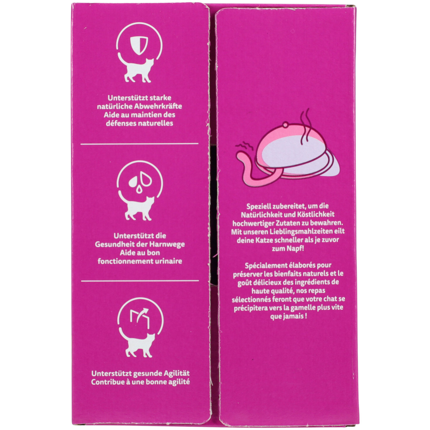 Whiskas Katzenfutter in Gelée 7+ Senior Geflügel 12x85g