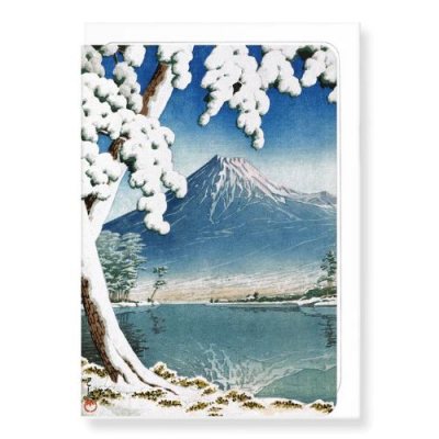 Mount Fuji In The Snow