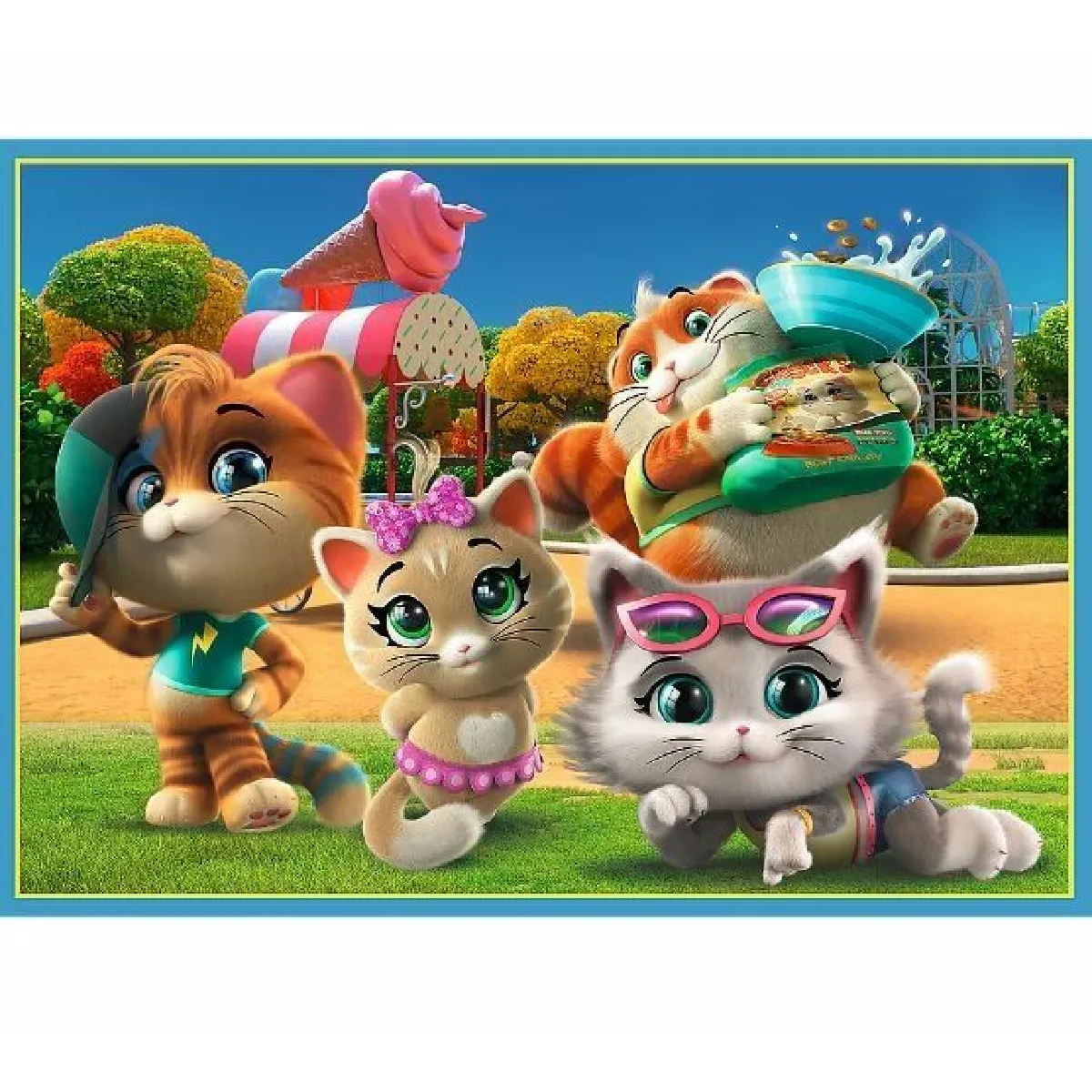 Trefl 34612 Puzzles 4x44 Cats