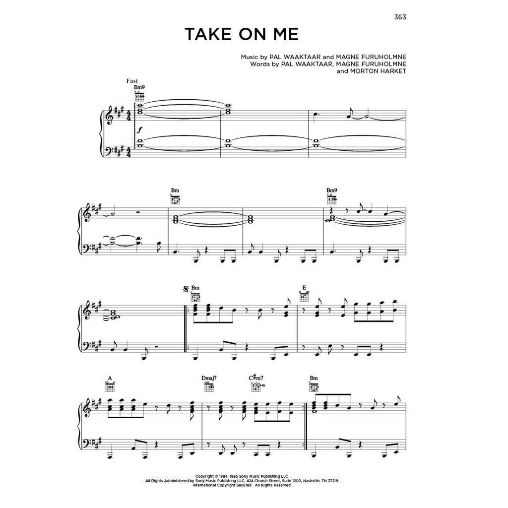 Hal Leonard The New Decade Series: Songs of the 1980s voor piano, gitaar en zang