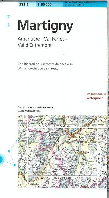 BUNDESAMT - 282S MARTIGNY ECHELLE 1 50 000