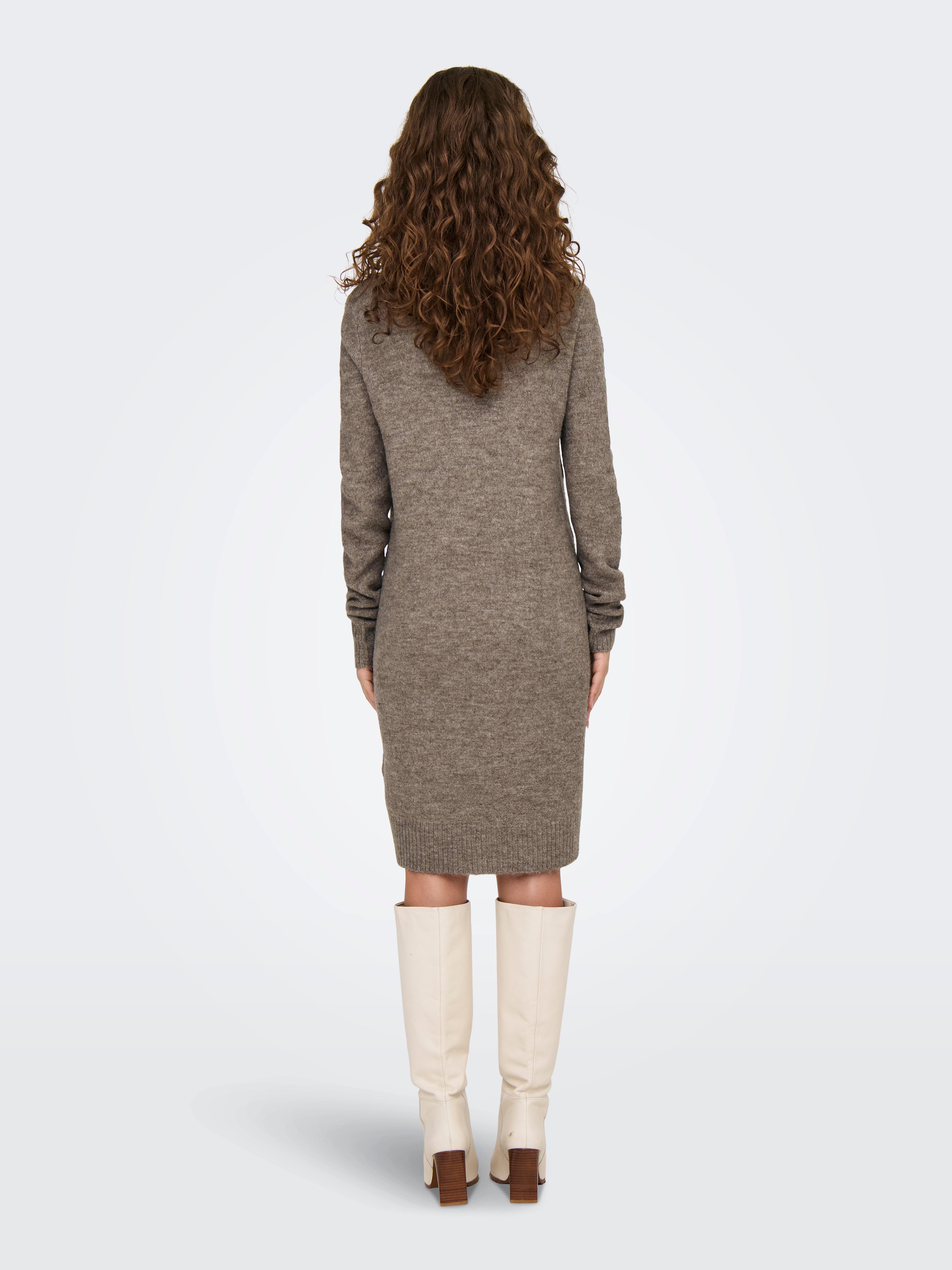 JDYELANORA Kurzes Kleid Walnut