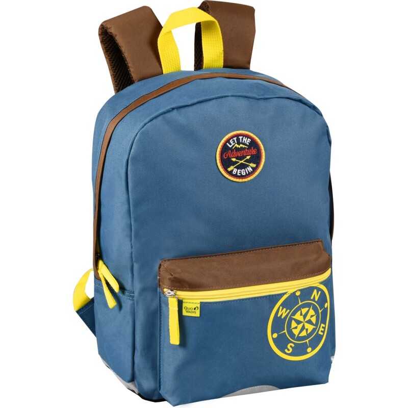 Quo Vadis - Sac à dos primaire - Louise & Arthur - Multicolore - 26,5x36,5x13 cm - Toile (polyester) - 1 compartiment(s) - Avec bretelles et poignée