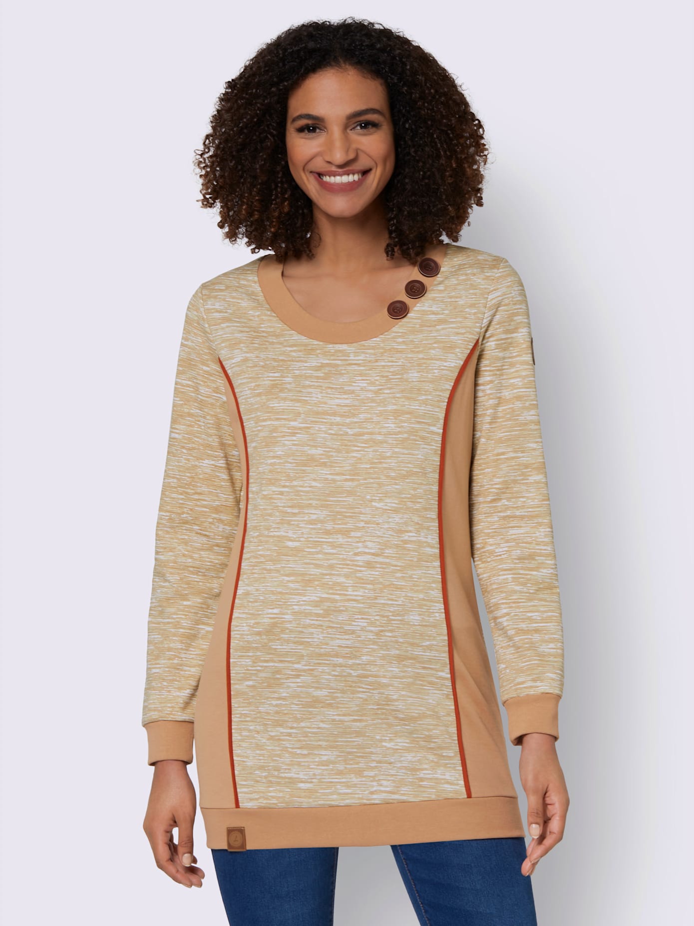 Sweatshirt qualité coton doux sur la peau