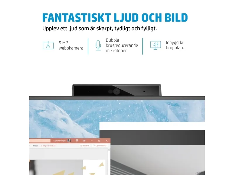 [OUTLET] - HP M24m Conferencing Monitor - LED-skærm - 24