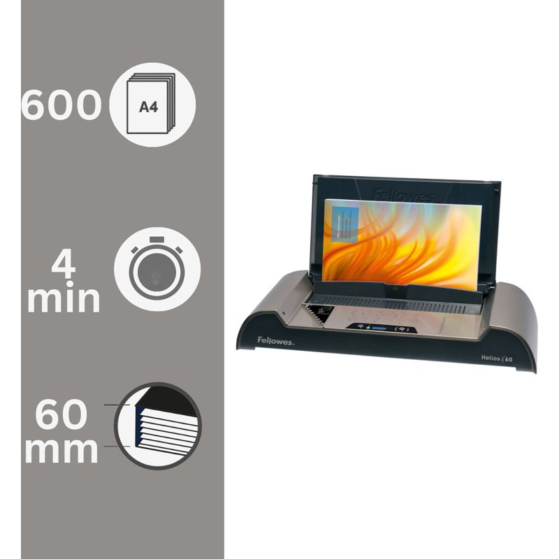 Relieuse thermosoudure Fellowes Helios 60