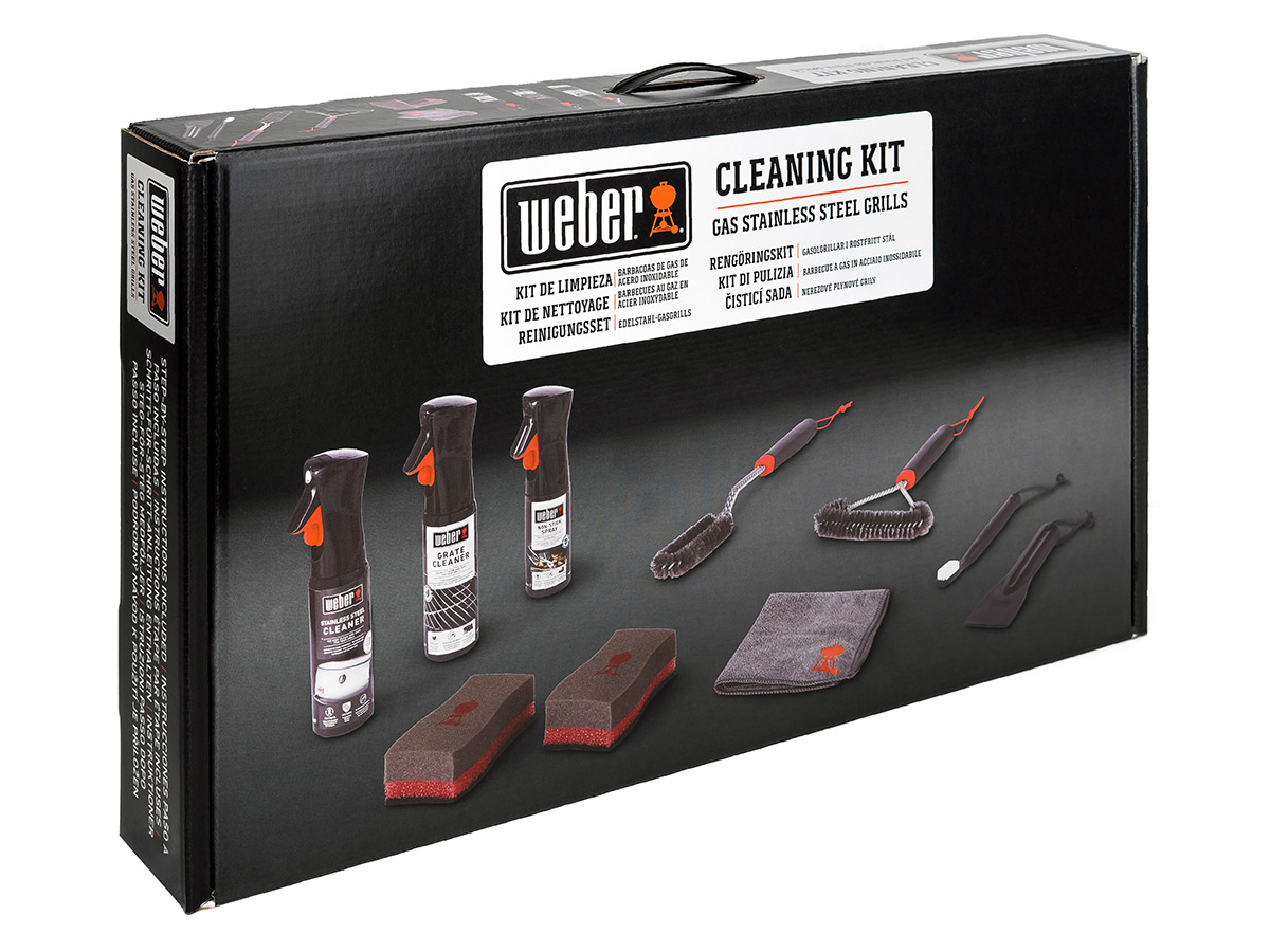 Weber RVS BBQ reinigingsset