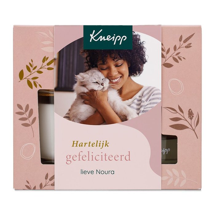 Kneipp | Gefeliciteerd | met eigen foto en naam