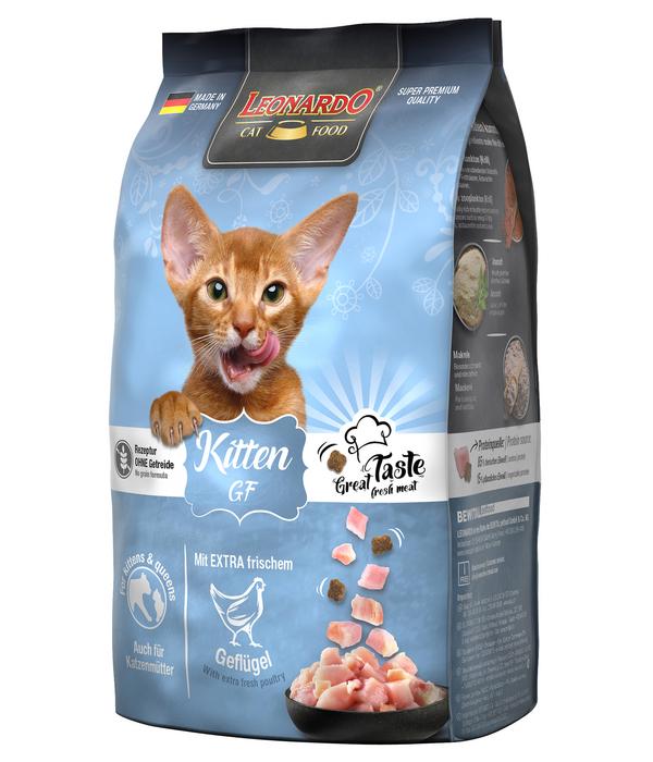 Leonardo Trockenfutter für Katzen Kitten