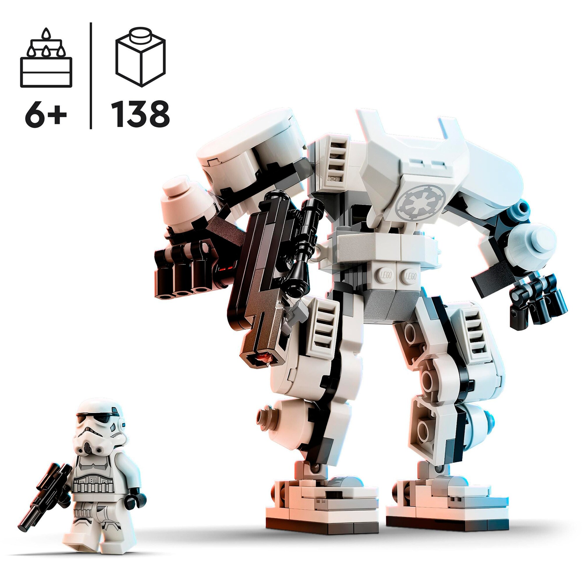 LEGO Konstruktionsspielzeug Star Wars Sturmtruppler Mech