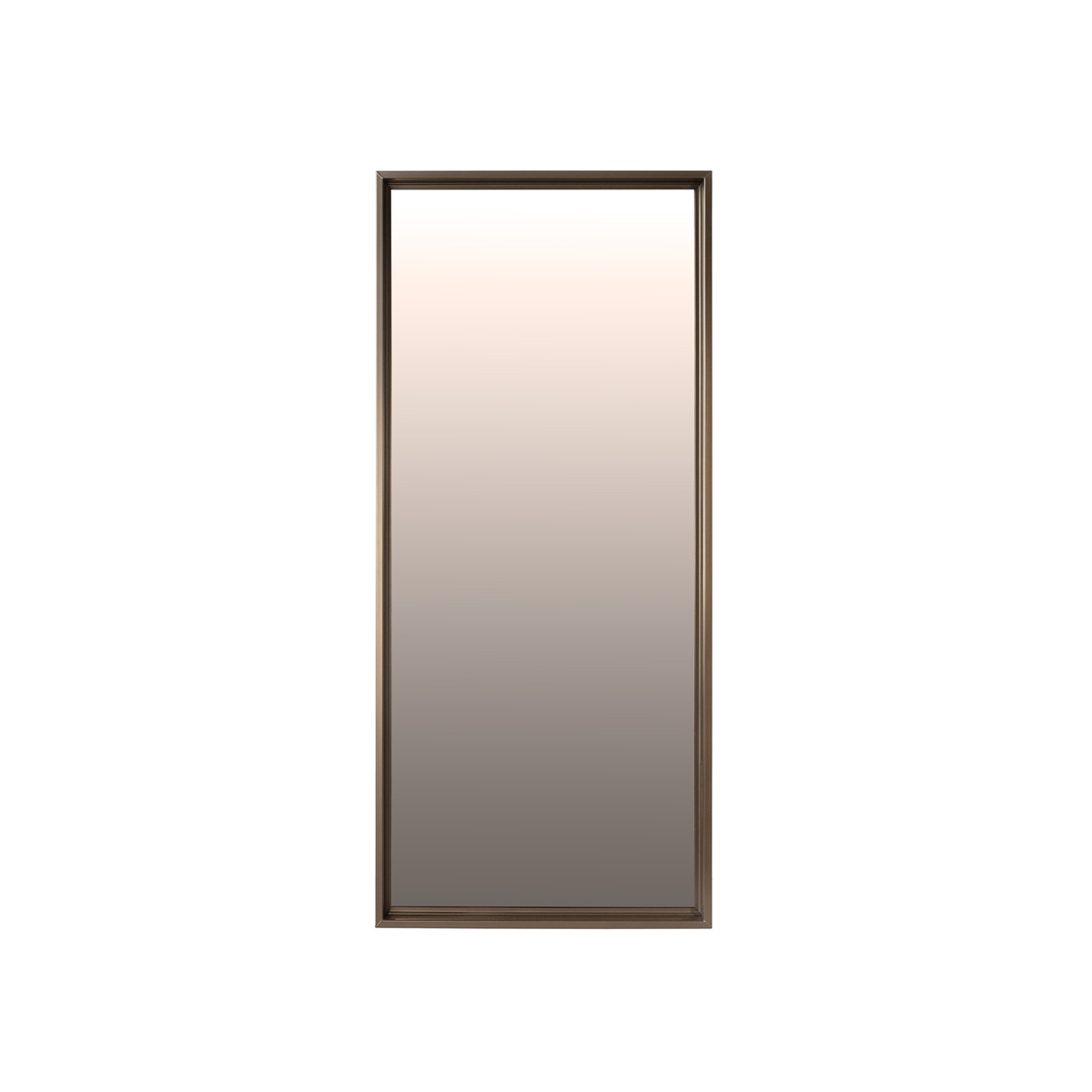Spiegel New York bruin frame brons glas 80x220 cm
