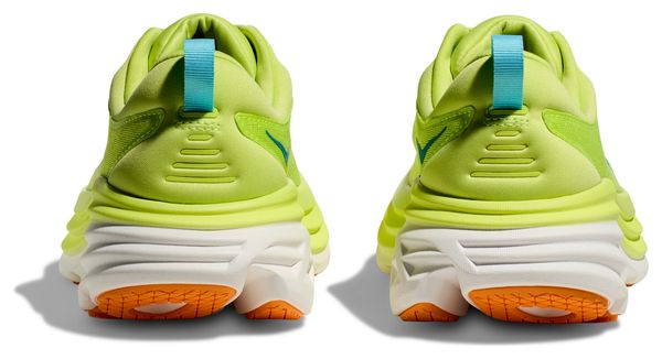 Chaussures Running Hoka Bondi 8 Vert/Bleu/Orange Homme